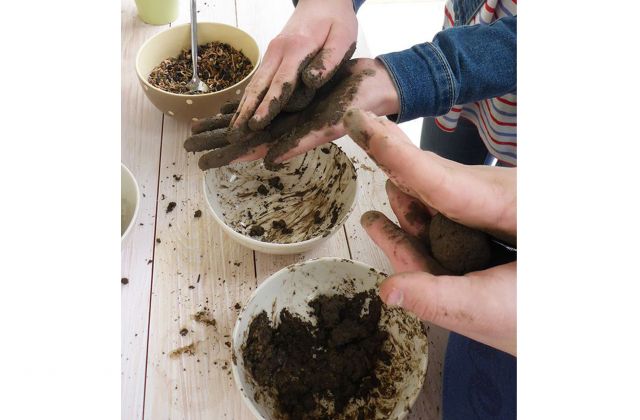 Workshop Samenbombe Workshop Samenbombe